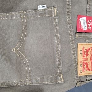 Mens Levi's Straight Leg Jeans 38x32